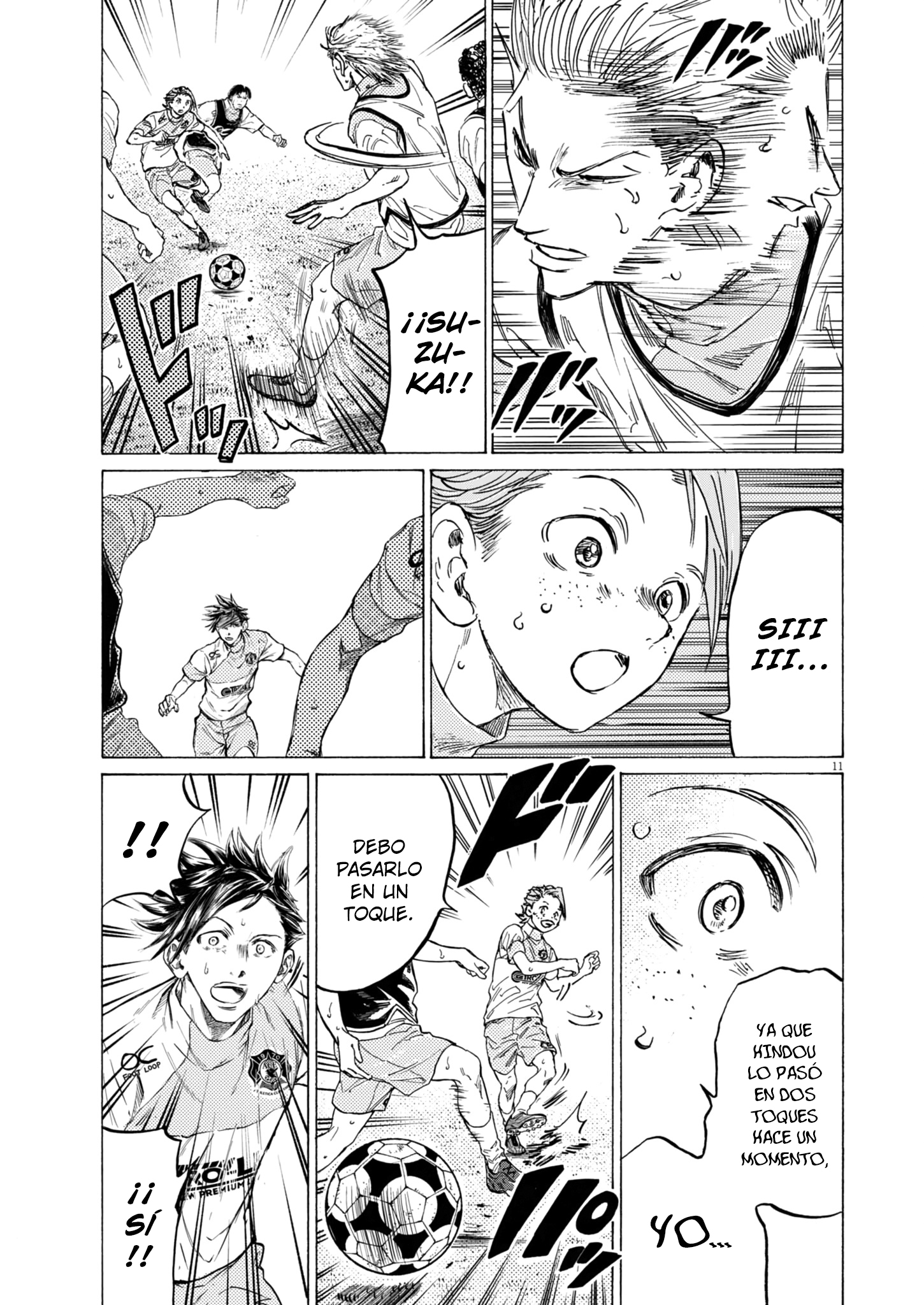 Ao Ashi: Brotherfoot Capitulo 10 página 12