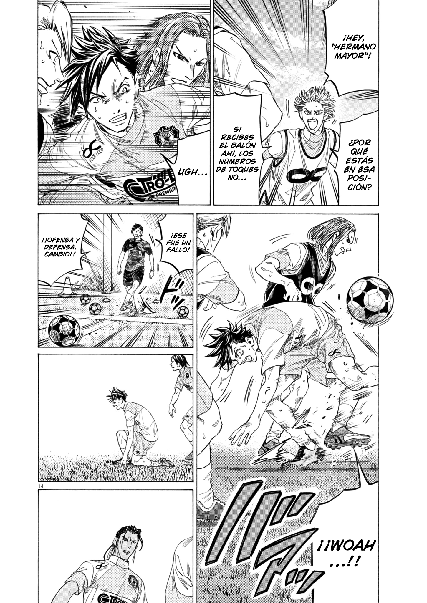 Ao Ashi: Brotherfoot Capitulo 10 página 15