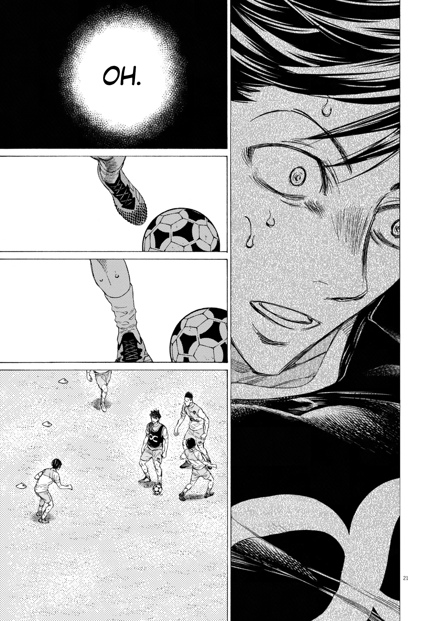 Ao Ashi: Brotherfoot Capitulo 10 página 22