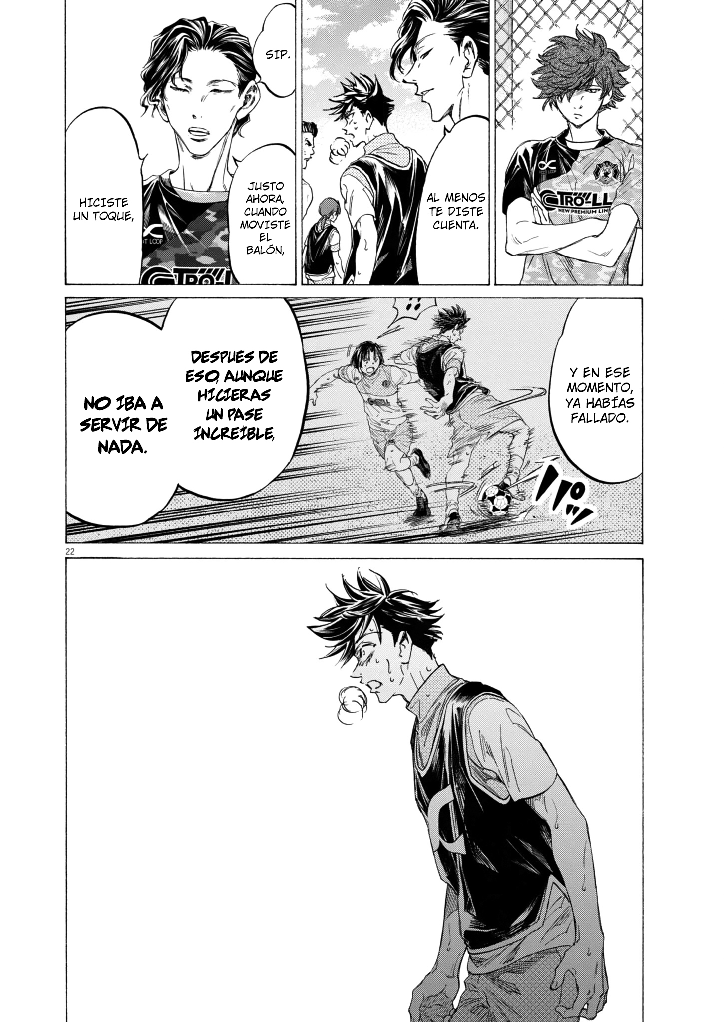 Ao Ashi: Brotherfoot Capitulo 10 página 23
