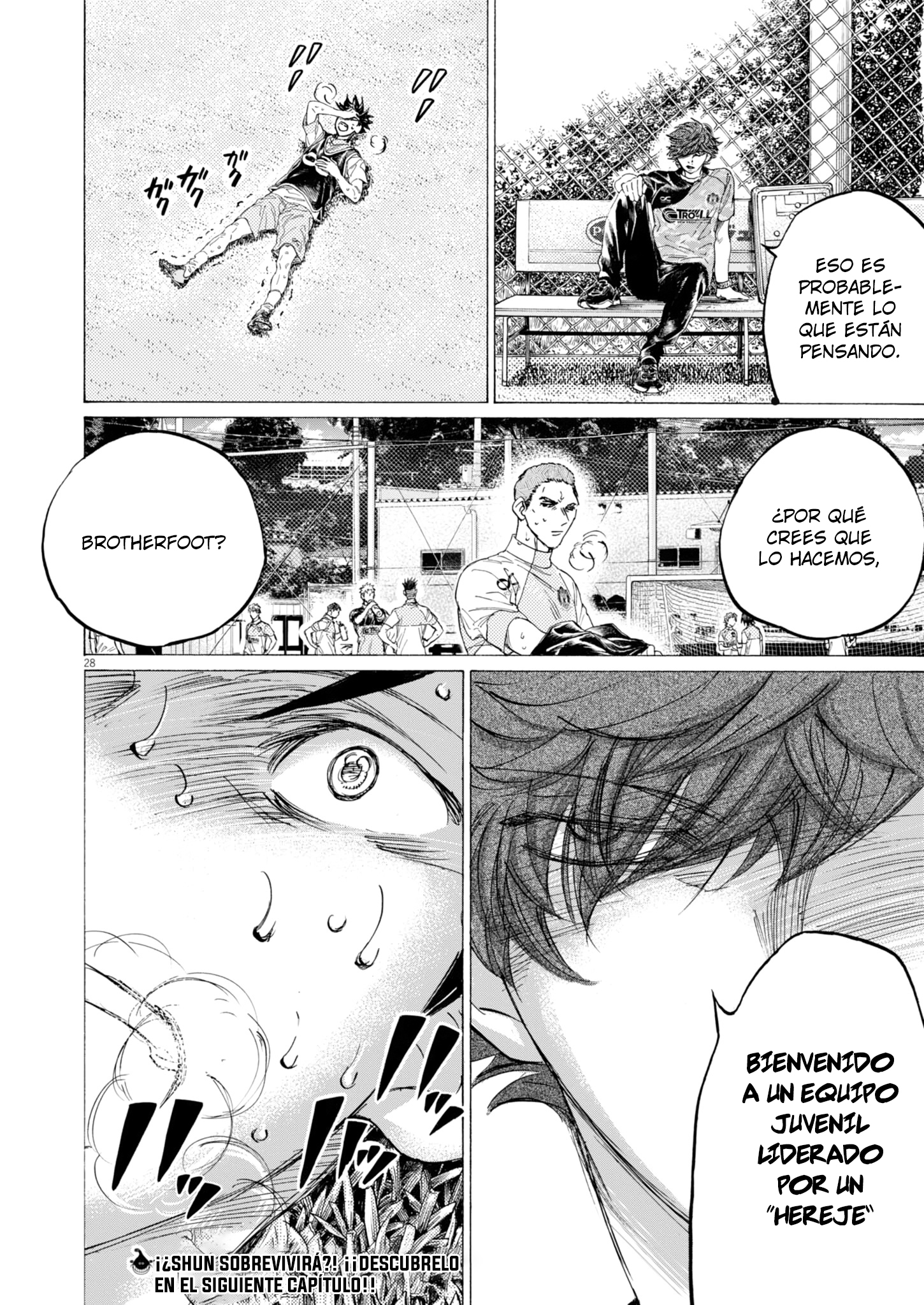 Ao Ashi: Brotherfoot Capitulo 10 página 29