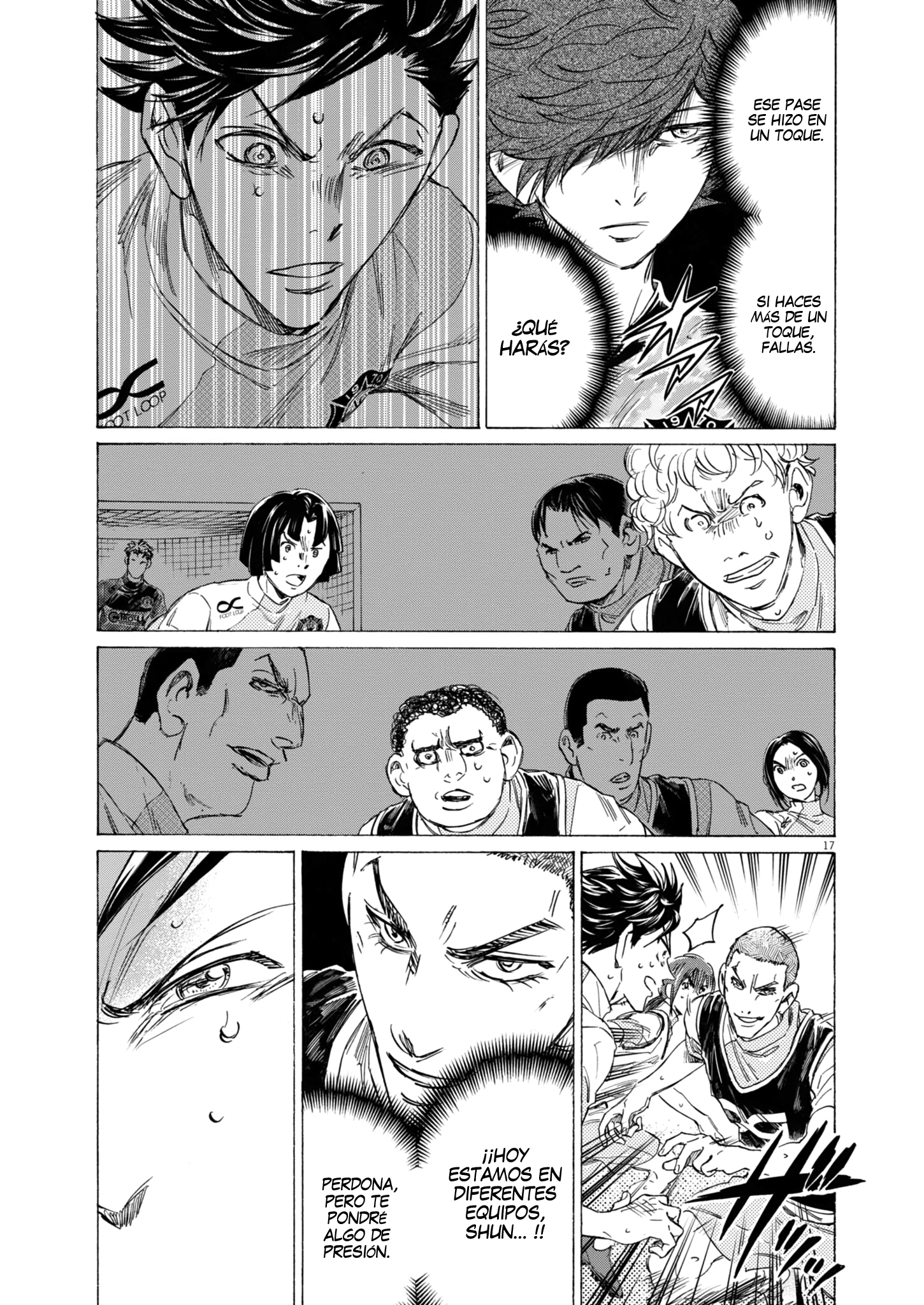 Ao Ashi: Brotherfoot Capitulo 11 página 17