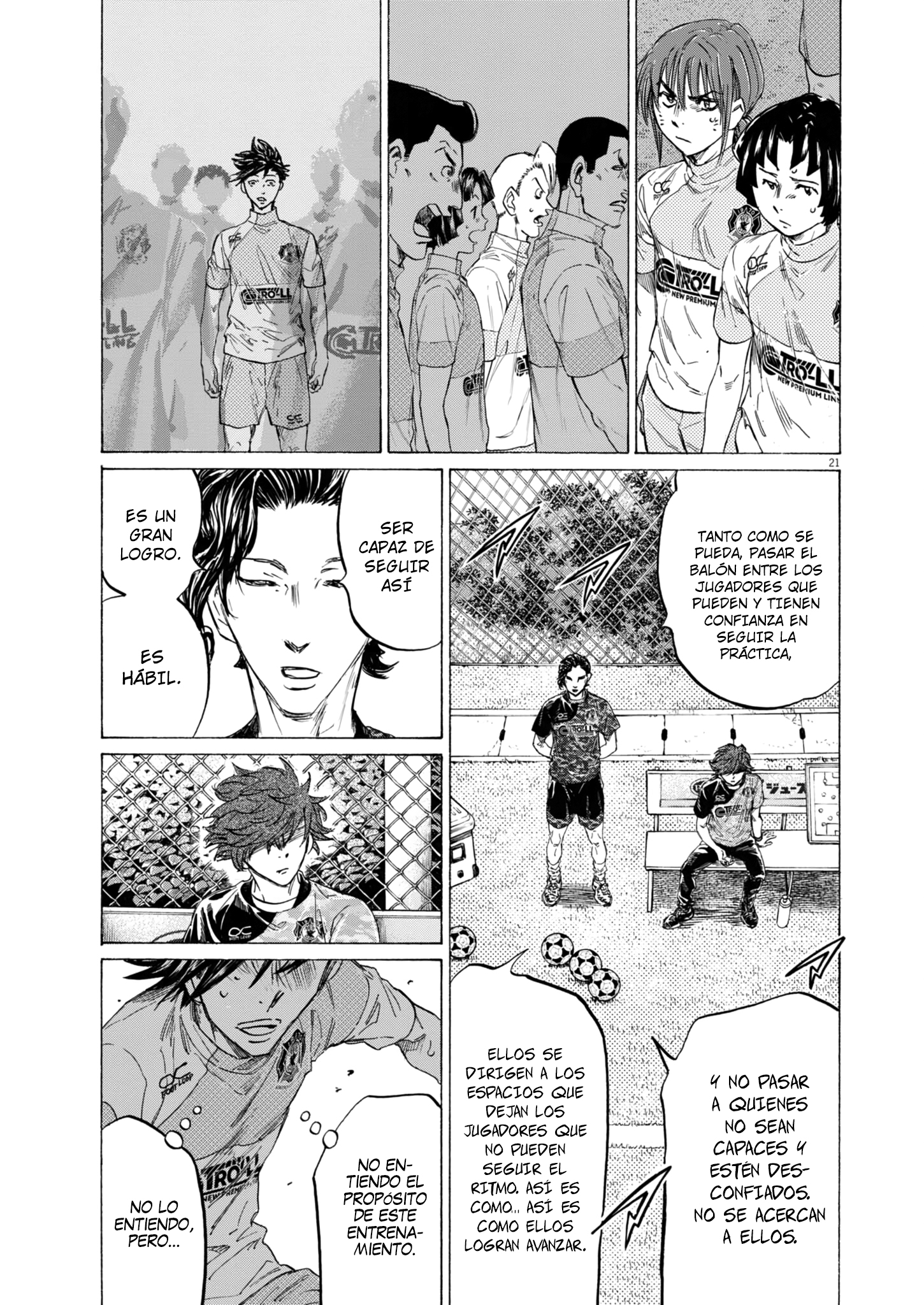 Ao Ashi: Brotherfoot Capitulo 11 página 21