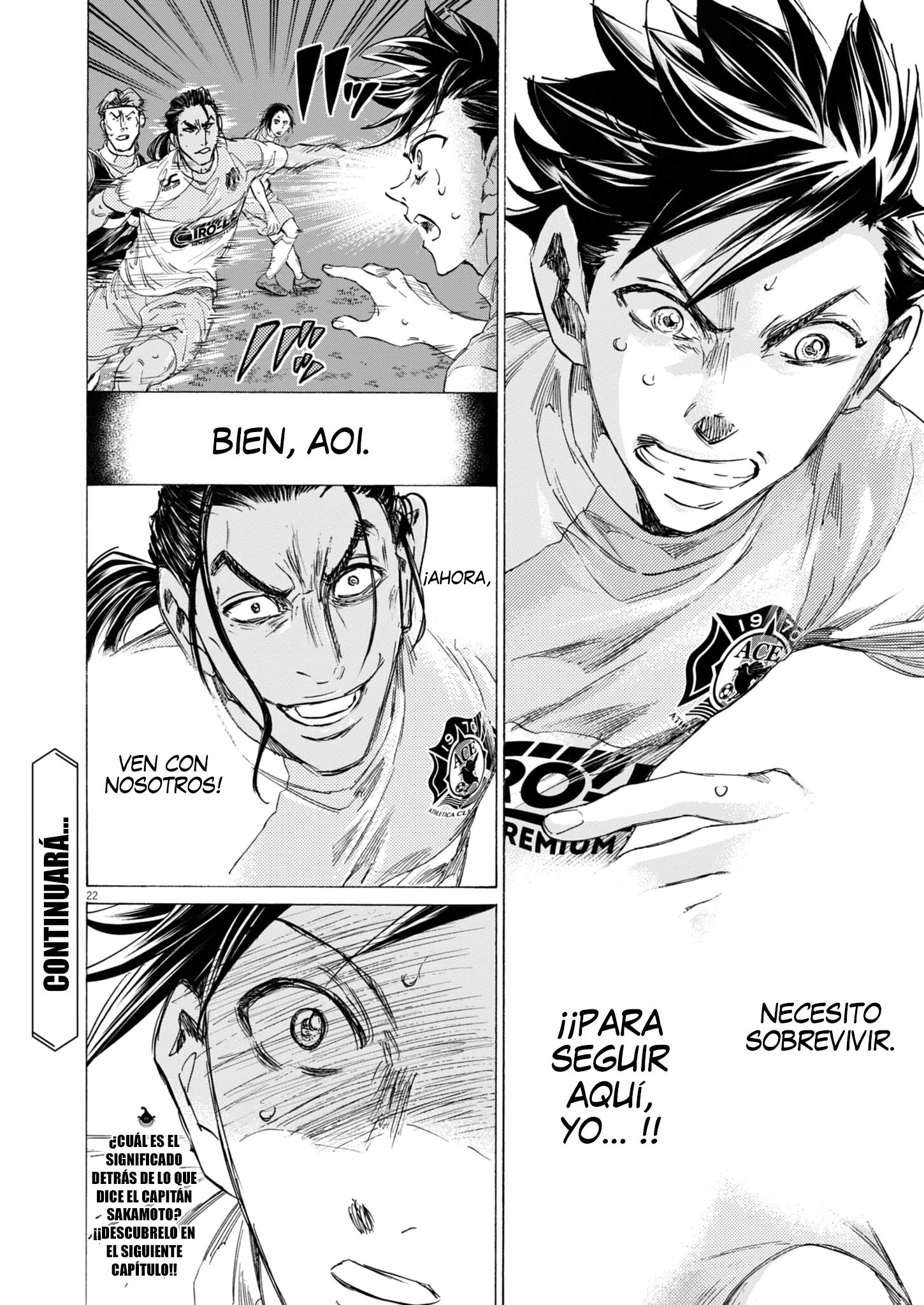 Ao Ashi: Brotherfoot Capitulo 11 página 22