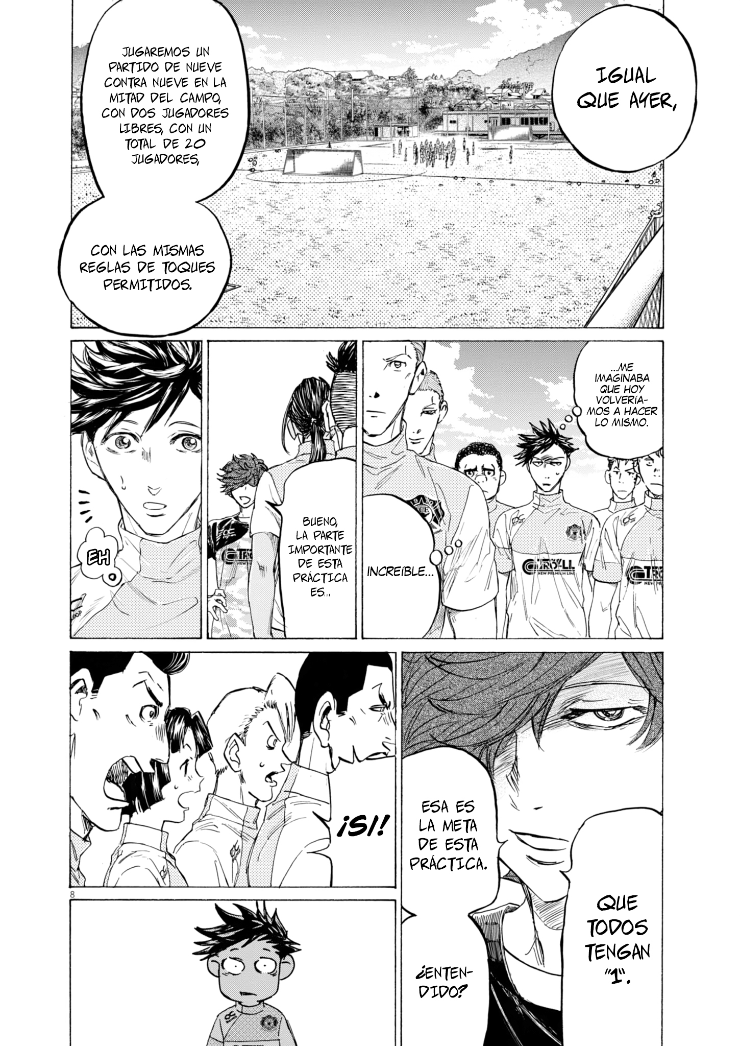 Ao Ashi: Brotherfoot Capitulo 11 página 8