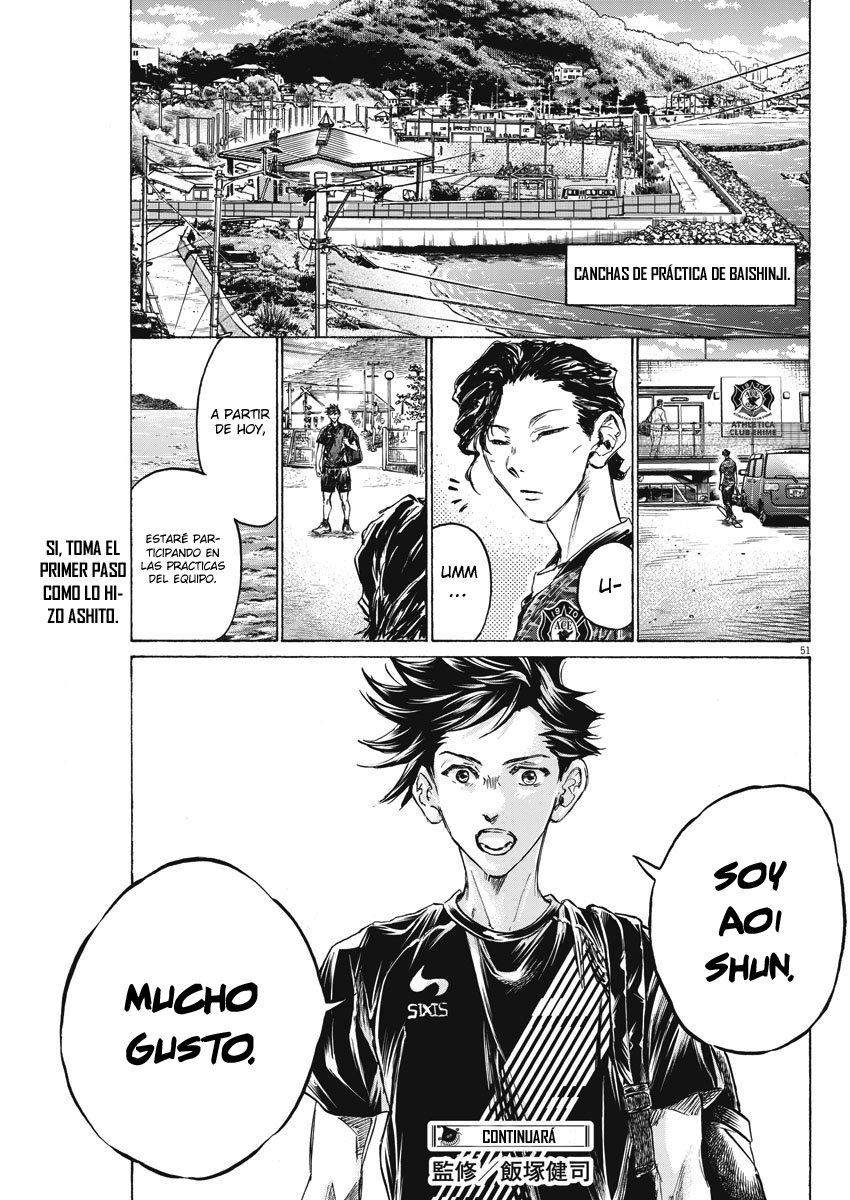 Ao Ashi: Brotherfoot Capitulo 2 página 51