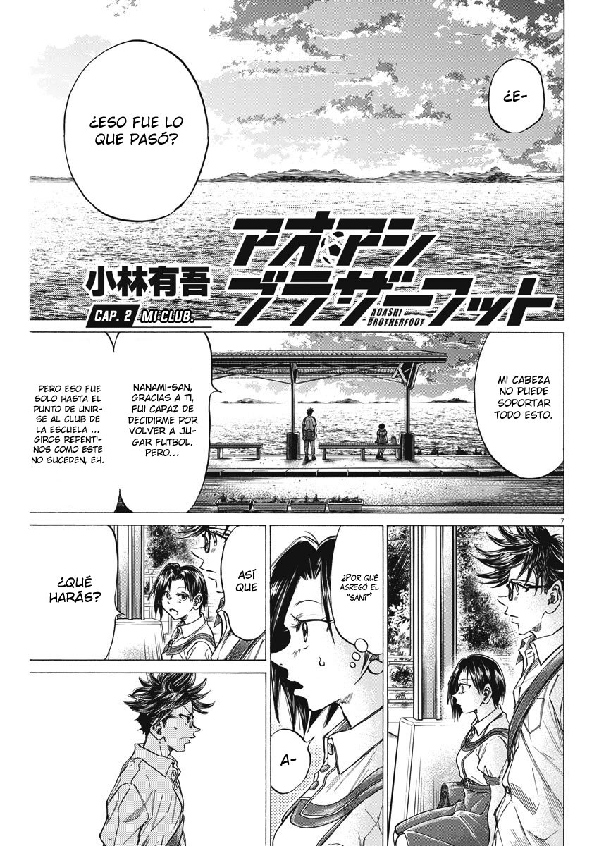 Ao Ashi: Brotherfoot Capitulo 2 página 8