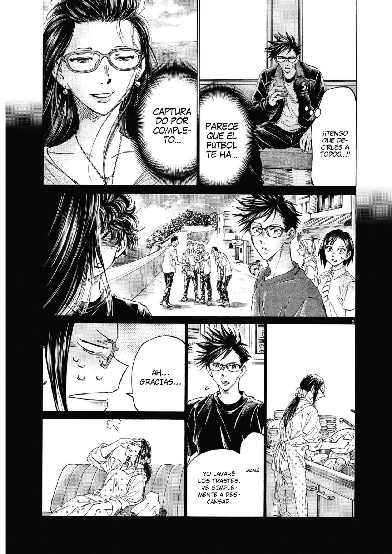 Ao Ashi: Brotherfoot Capitulo 6 página 6