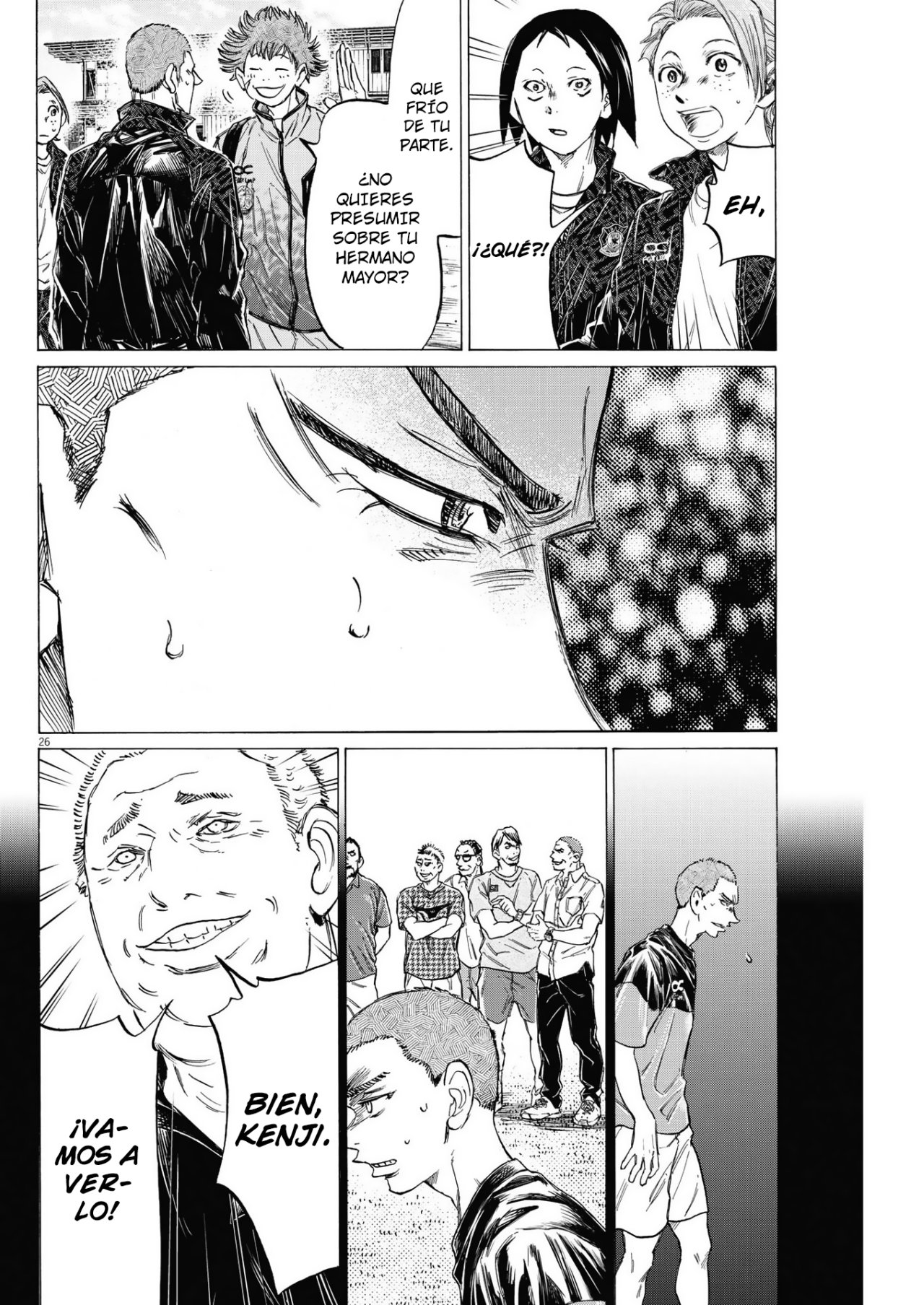 Ao Ashi: Brotherfoot Capitulo 7 página 27