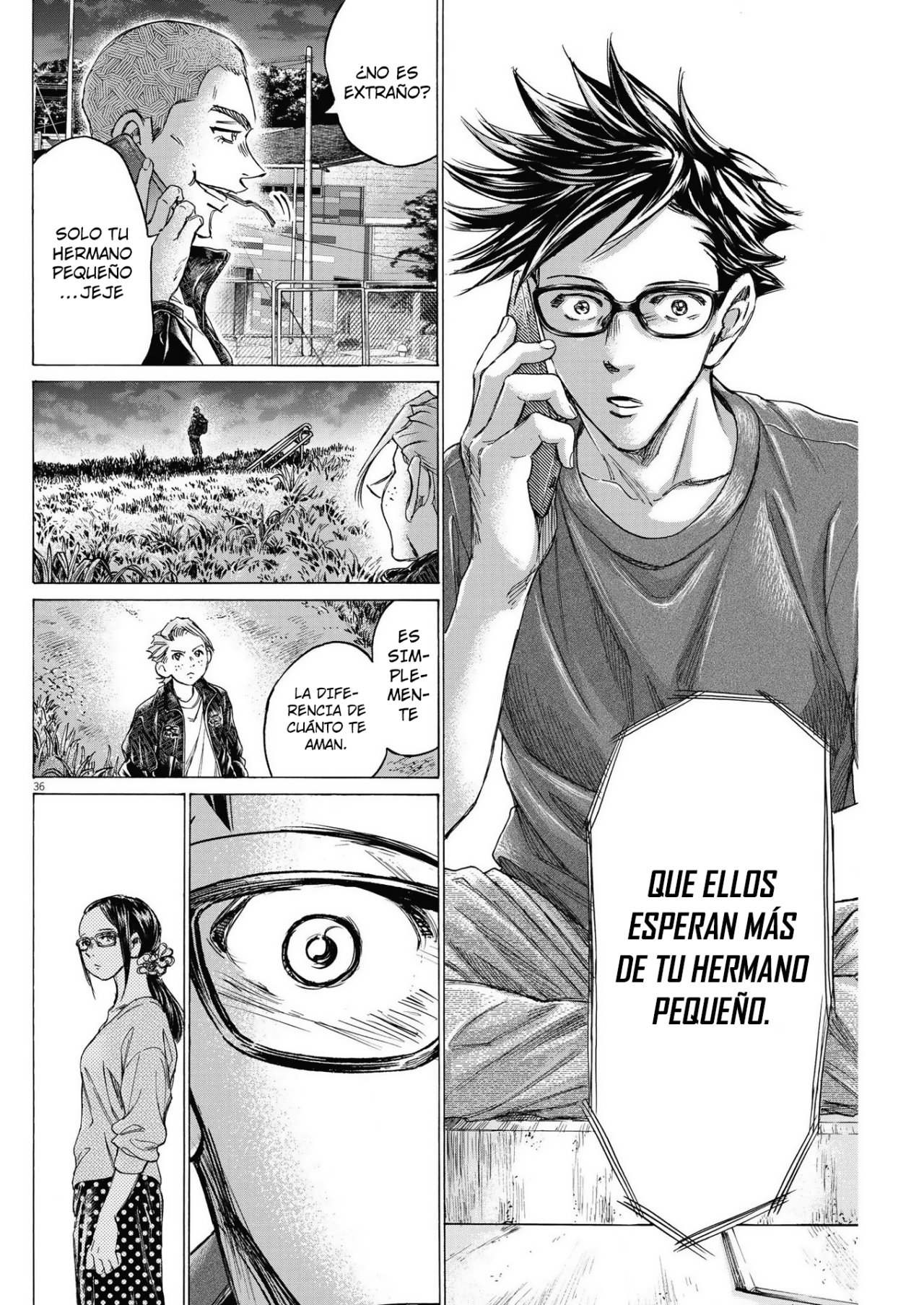 Ao Ashi: Brotherfoot Capitulo 7 página 37