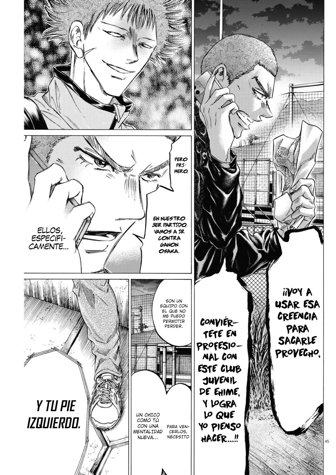 Ao Ashi: Brotherfoot Capitulo 7 página 46