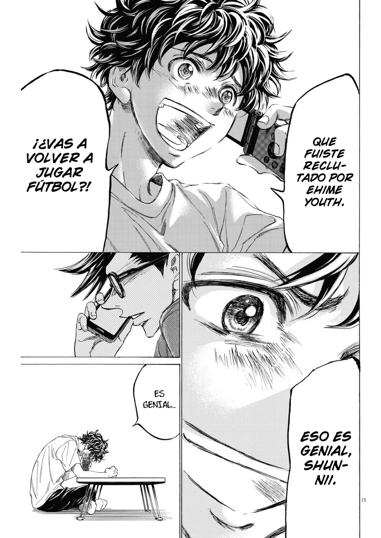 Ao Ashi: Brotherfoot Capitulo 8 página 16