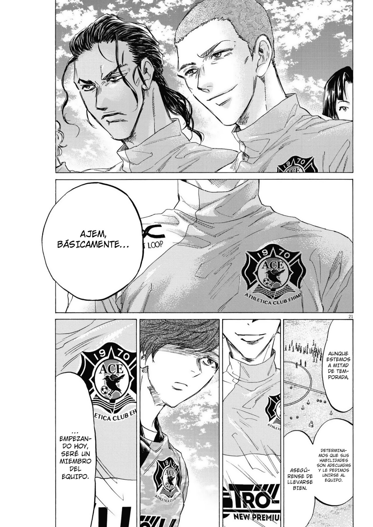 Ao Ashi: Brotherfoot Capitulo 8 página 22