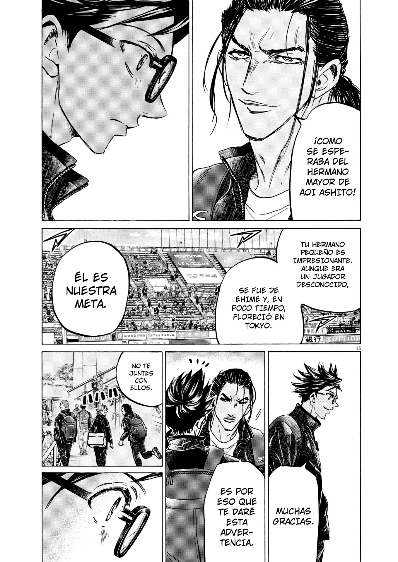 Ao Ashi: Brotherfoot Capitulo 9 página 15