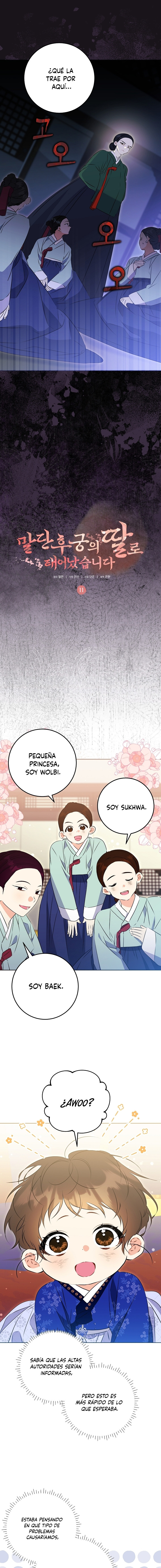 Nací como la hija de una humilde concubina Capitulo 11 página 4