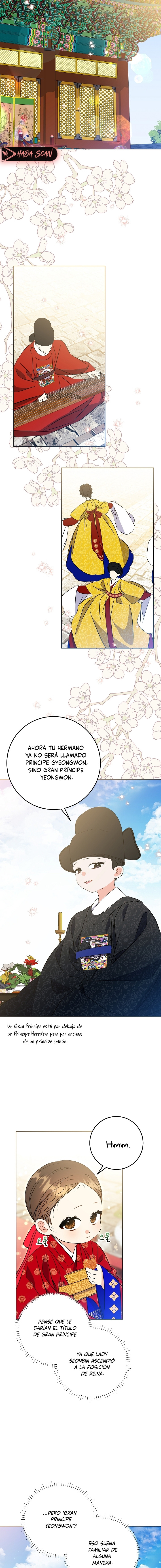 Nací como la hija de una humilde concubina Capitulo 22 página 8