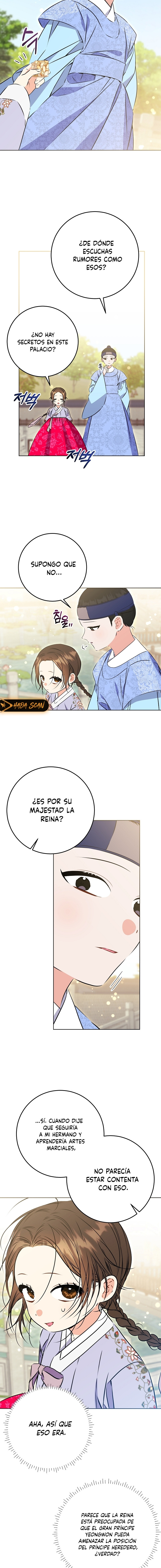 Nací como la hija de una humilde concubina Capitulo 24 página 10