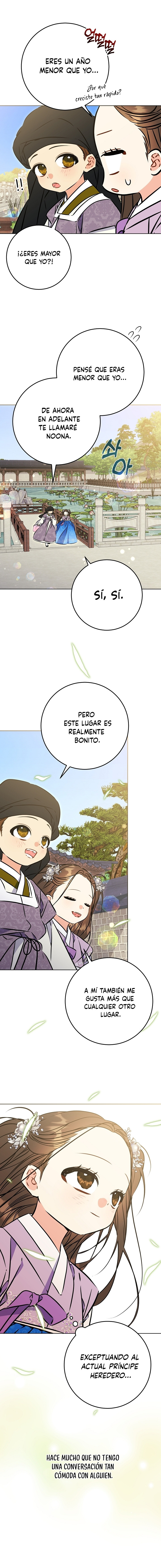 Nací como la hija de una humilde concubina Capitulo 38 página 9