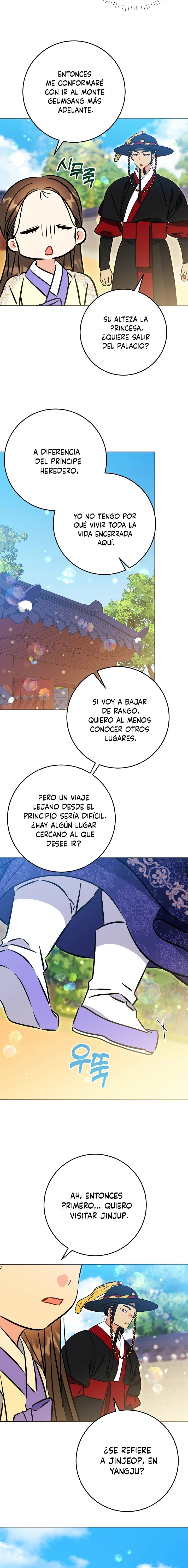 Nací como la hija de una humilde concubina Capitulo 49 página 21