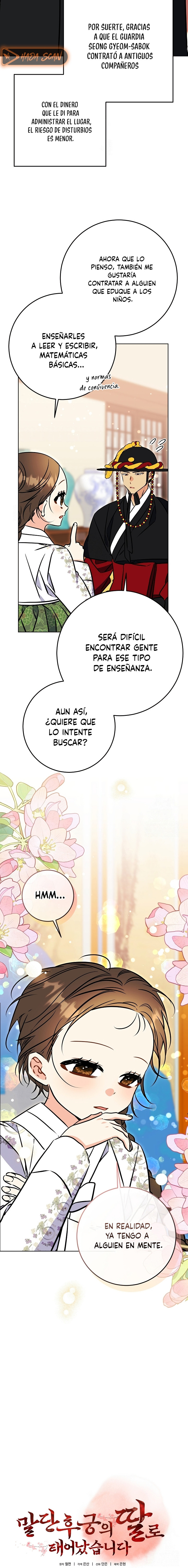 Nací como la hija de una humilde concubina Capitulo 56 página 9