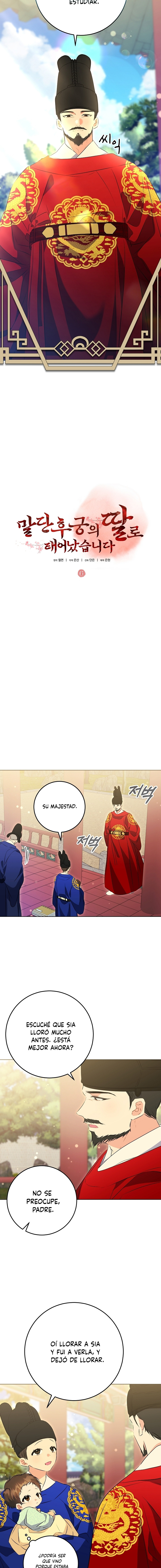 Nací como la hija de una humilde concubina Capitulo 6 página 8