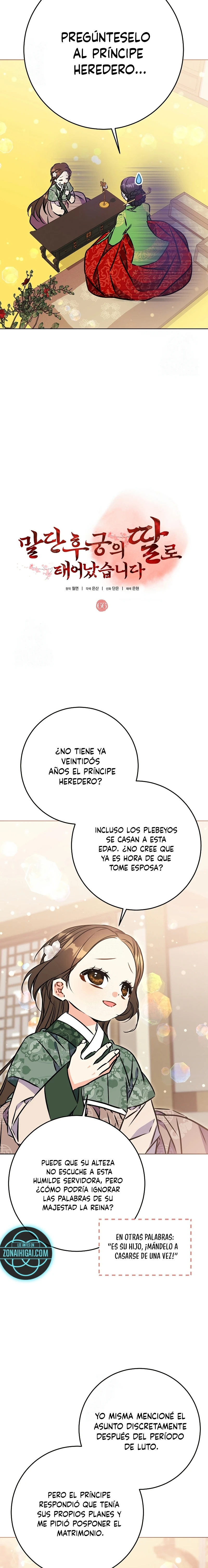 Nací como la hija de una humilde concubina Capitulo 66 página 2