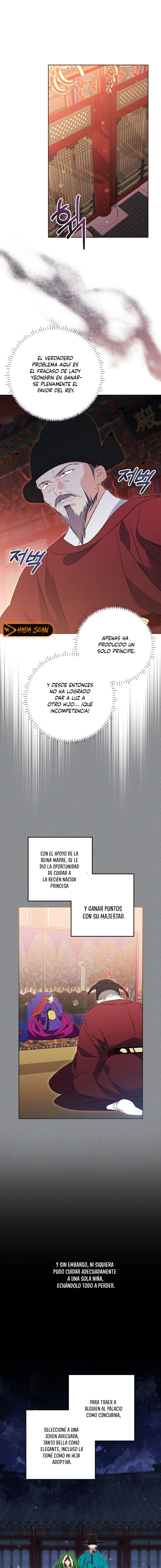 Nací como la hija de una humilde concubina Capitulo 8 página 14
