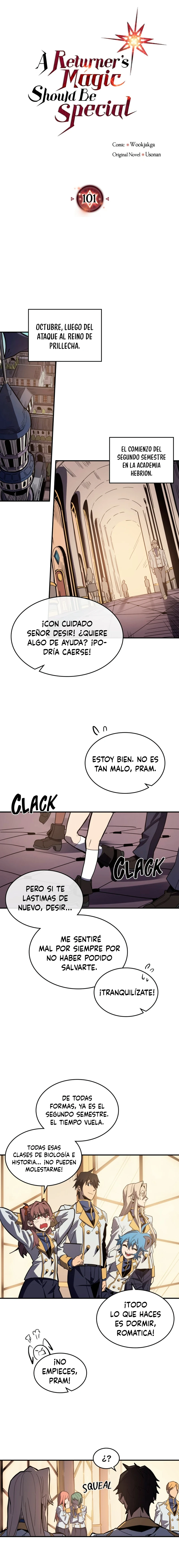 La Magia De Un Retornado Debe Ser Especial Capitulo 101 página 3