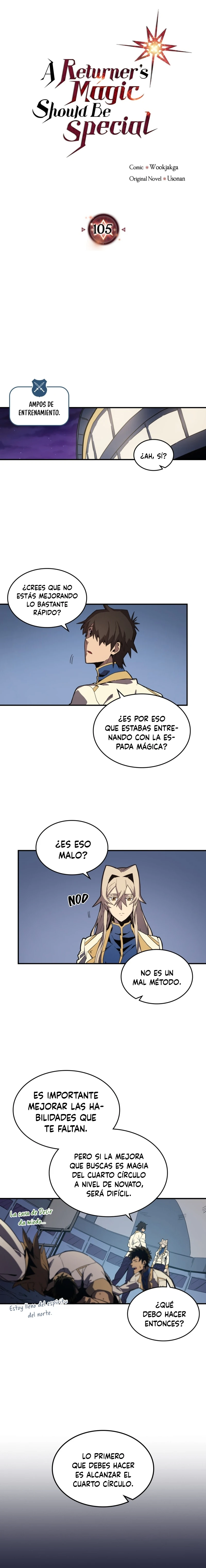 La Magia De Un Retornado Debe Ser Especial Capitulo 105 página 3
