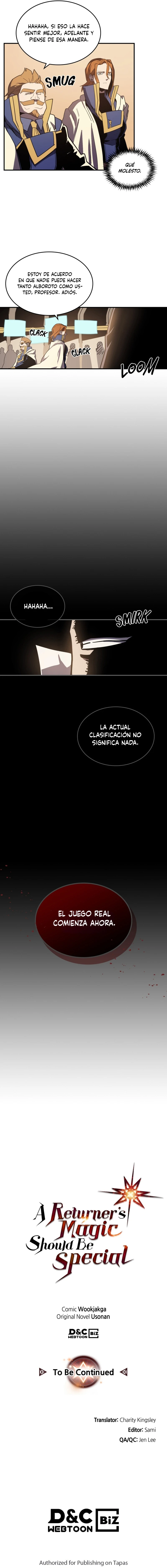 La Magia De Un Retornado Debe Ser Especial Capitulo 107 página 14