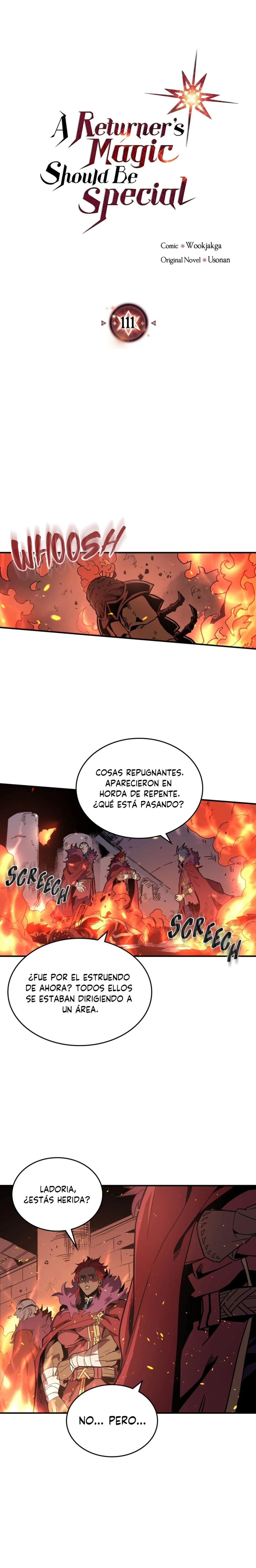 La Magia De Un Retornado Debe Ser Especial Capitulo 111 página 3
