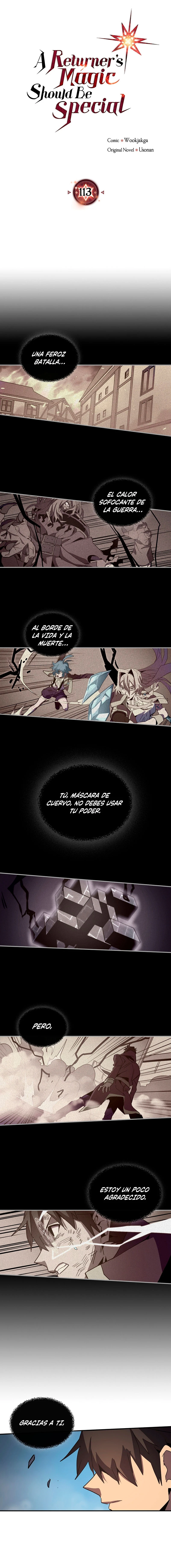 La Magia De Un Retornado Debe Ser Especial Capitulo 113 página 3