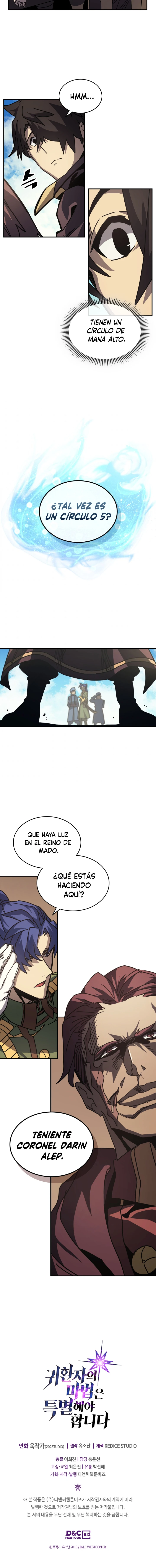 La Magia De Un Retornado Debe Ser Especial Capitulo 133 página 11