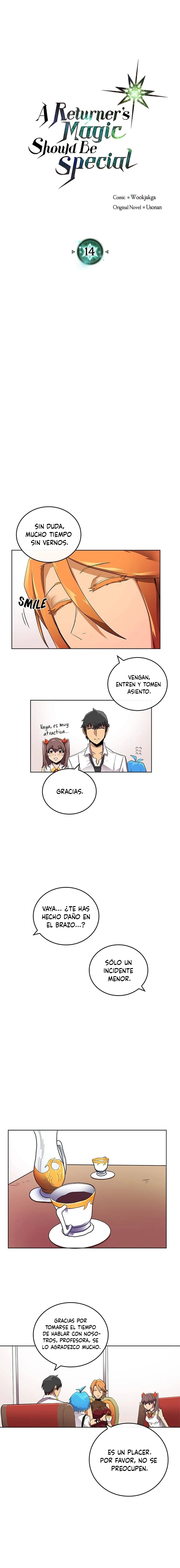 La Magia De Un Retornado Debe Ser Especial Capitulo 14 página 5