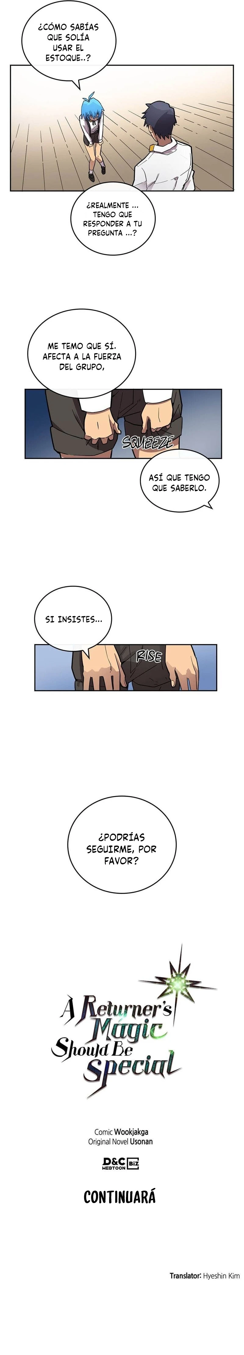 La Magia De Un Retornado Debe Ser Especial Capitulo 16 página 13