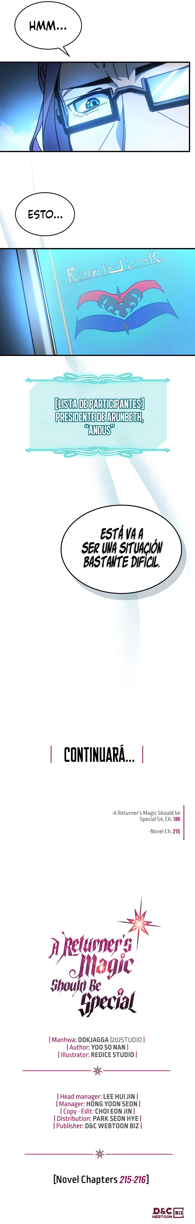 La Magia De Un Retornado Debe Ser Especial Capitulo 186 página 20
