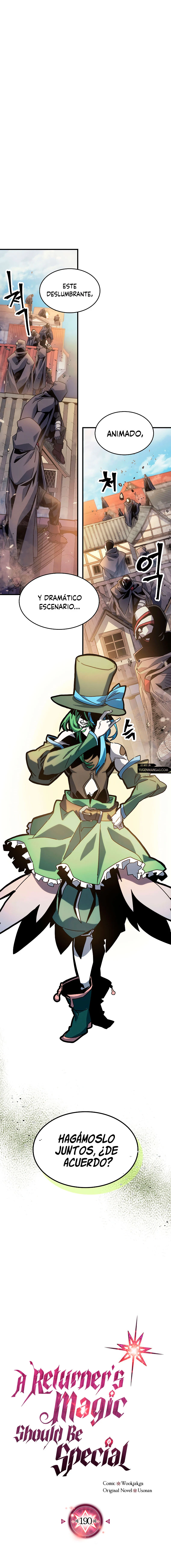 La Magia De Un Retornado Debe Ser Especial Capitulo 190 página 3