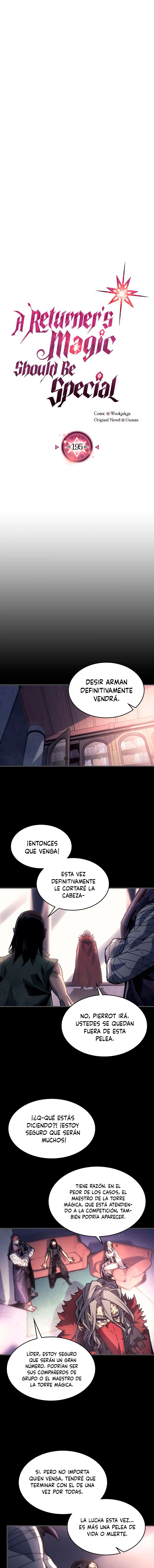 La Magia De Un Retornado Debe Ser Especial Capitulo 195 página 3