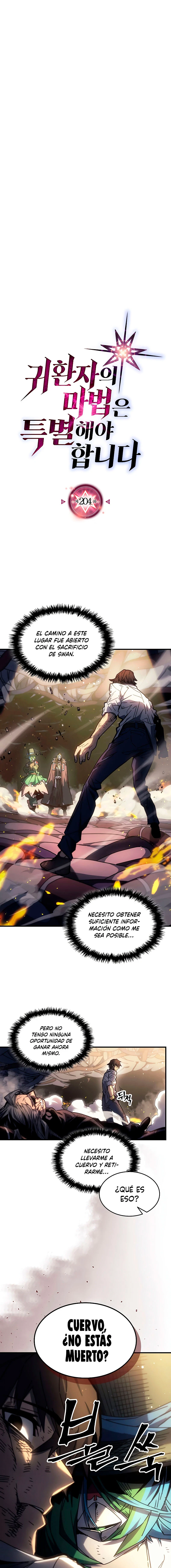 La Magia De Un Retornado Debe Ser Especial Capitulo 204 página 3