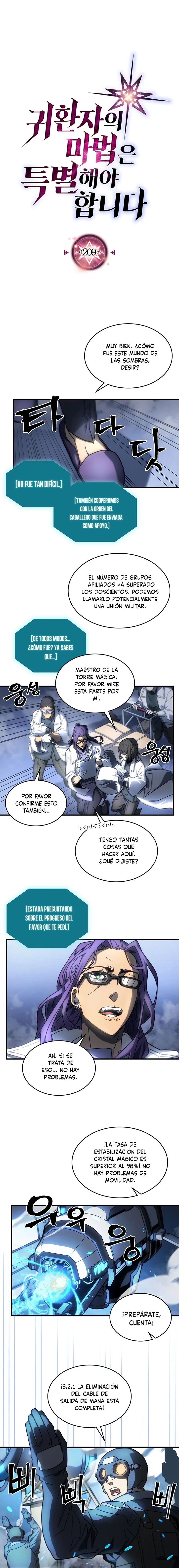 La Magia De Un Retornado Debe Ser Especial Capitulo 209 página 3