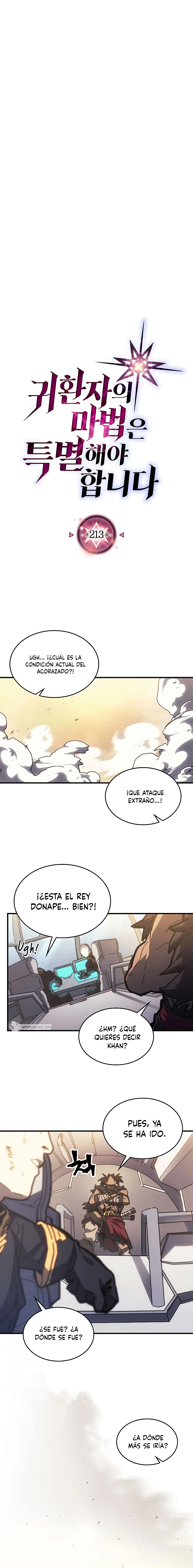 La Magia De Un Retornado Debe Ser Especial Capitulo 213 página 3