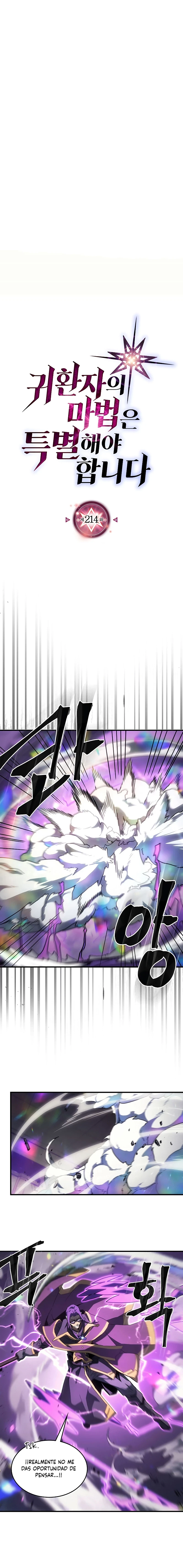 La Magia De Un Retornado Debe Ser Especial Capitulo 214 página 3