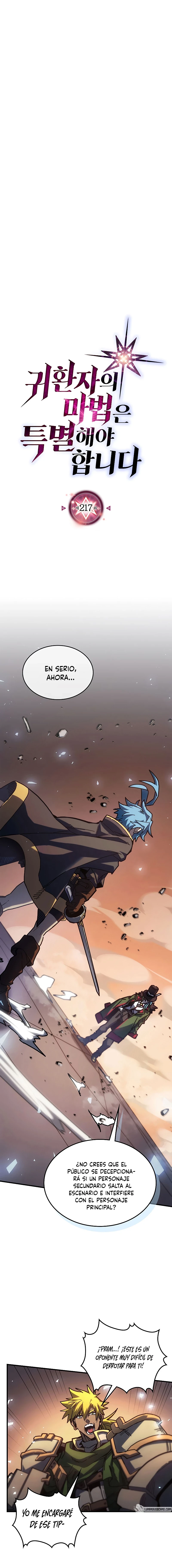 La Magia De Un Retornado Debe Ser Especial Capitulo 217 página 3