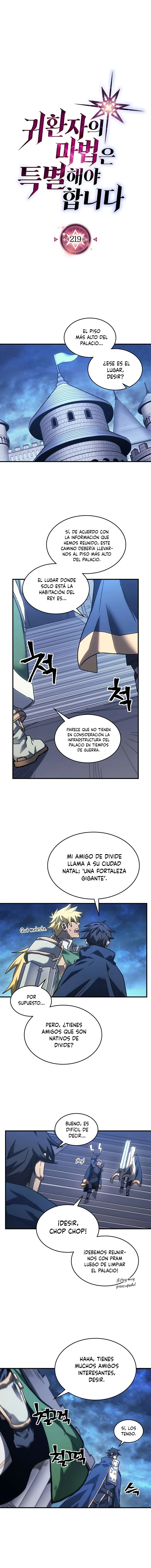 La Magia De Un Retornado Debe Ser Especial Capitulo 219 página 3