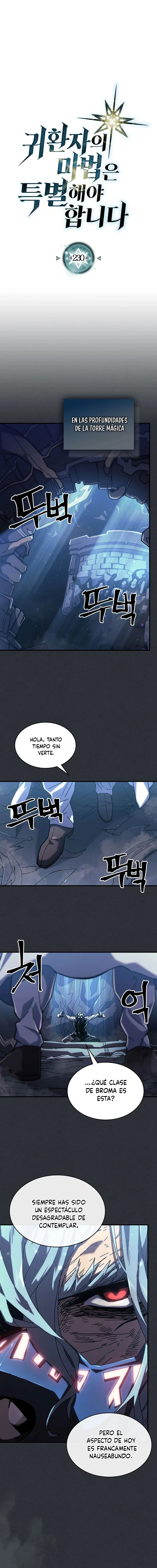La Magia De Un Retornado Debe Ser Especial Capitulo 230 página 2