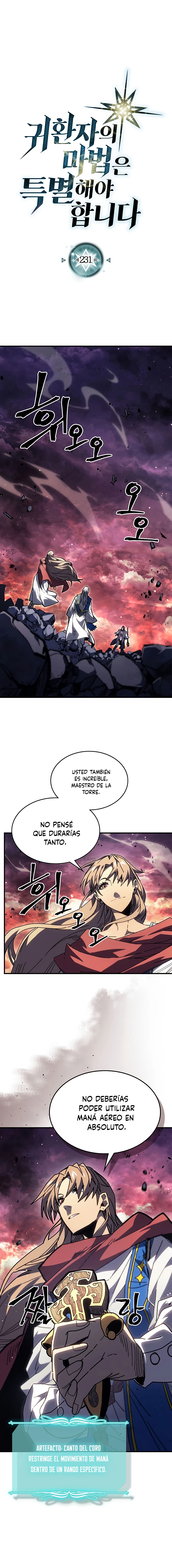 La Magia De Un Retornado Debe Ser Especial Capitulo 231 página 3