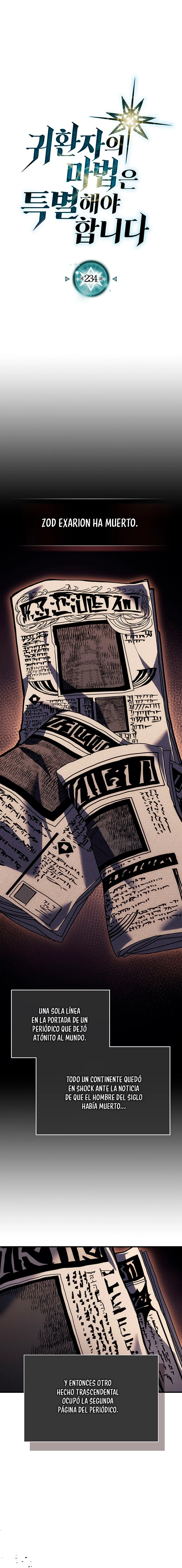 La Magia De Un Retornado Debe Ser Especial Capitulo 234 página 4