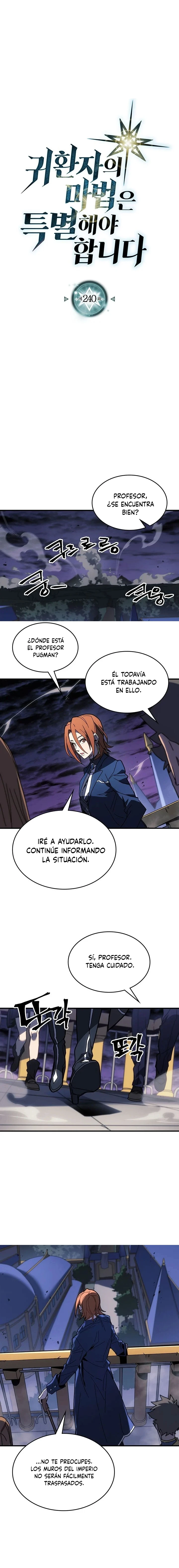 La Magia De Un Retornado Debe Ser Especial Capitulo 240 página 3