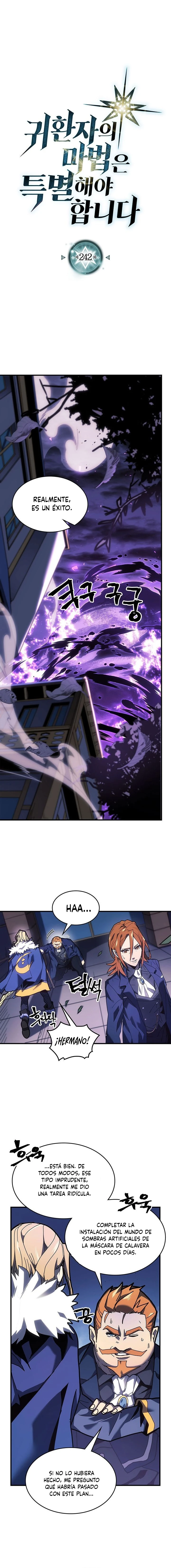 La Magia De Un Retornado Debe Ser Especial Capitulo 242 página 3