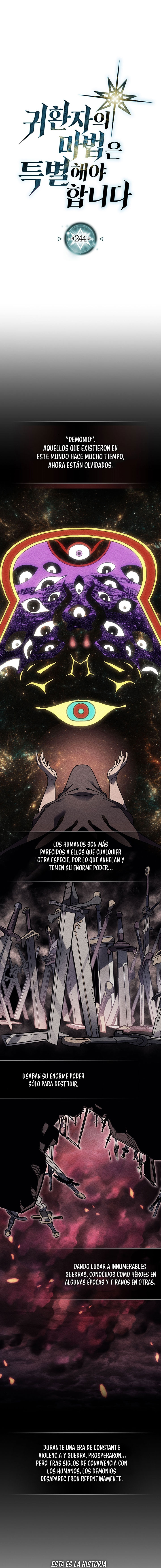 La Magia De Un Retornado Debe Ser Especial Capitulo 244 página 3